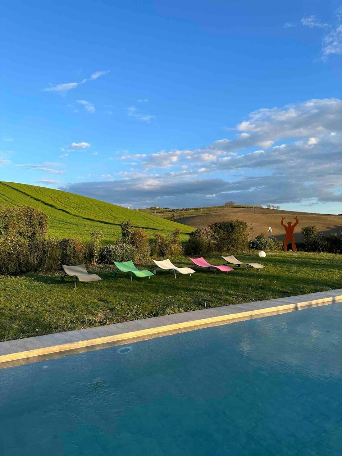 Villa Il Giardinello Montalcino Esterno foto